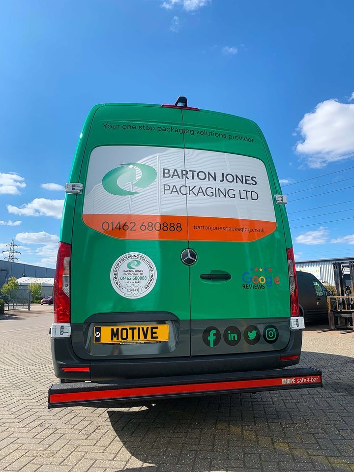 When your client tells you they want a design that ensures their customers know they’ve arrived, we are happy to oblige!

Want #vangraphics that will make your white van pop? Give us a call for a quote.