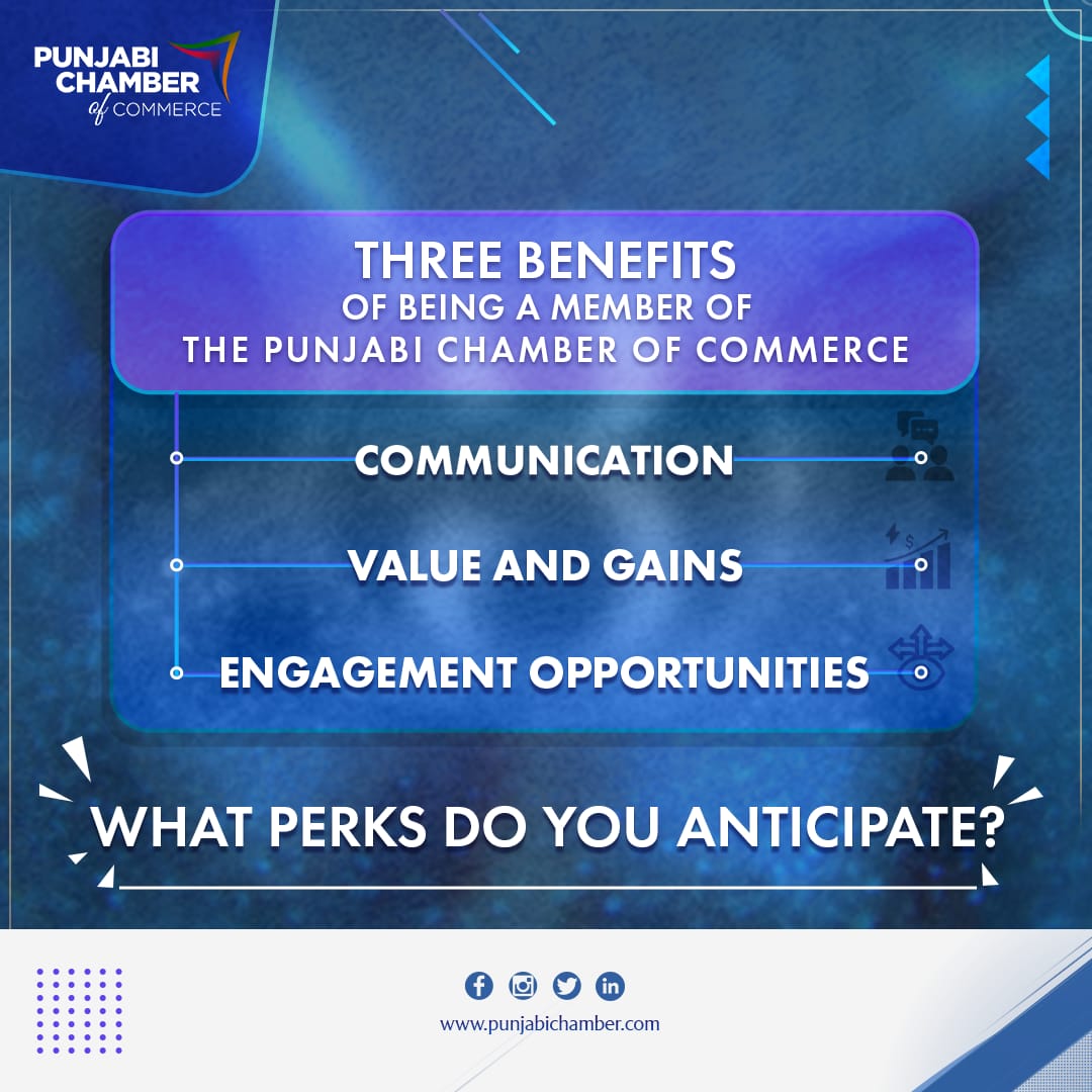 At the Punjabi Chamber of Commerce, we believe in the power of connections. As a member, you gain access to a thriving community that works together for growth. Share your aspirations, and let's discuss how we can amplify your achievements!
....
#punjabichamber #community #power