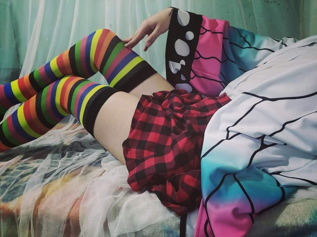 eclipse_xd2's tweet photo. Uwu❤️👺 #femboy #trapito #yaoi https://t.co/LTqn1Xn0XE