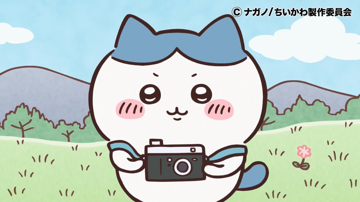 ⏰YouTube更新⏰ 「ちいかわ」第79話 「試し撮り」公開中🥰 ハチワレ