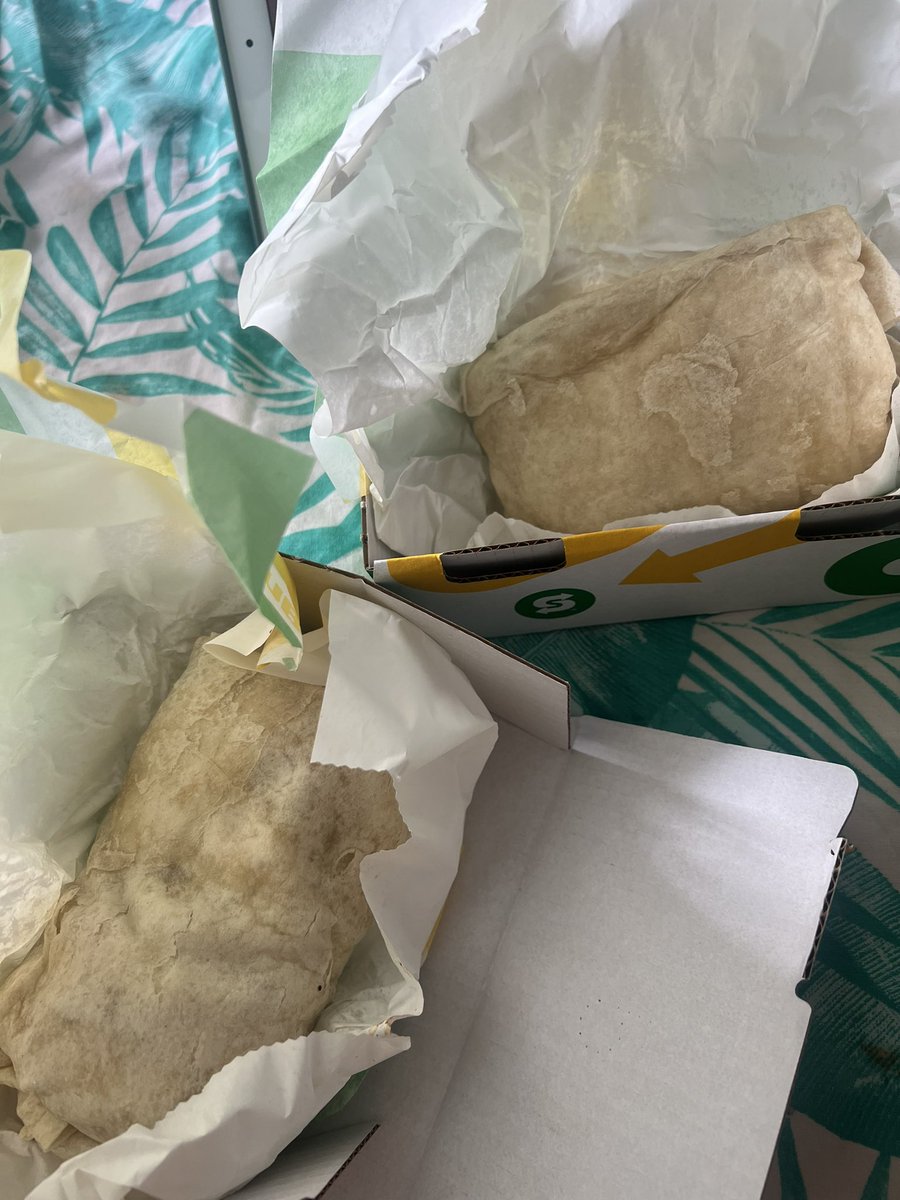I ordered 2 Gluten-free toasted subs and look what arrived, this is not acceptable! Not only do you charge extra for GF bread, but the cheek to right this on the paper! This is so dangerous for someone with an allergy! I’m still waiting on replies… <a href="/SubwayUK/">Subway® UK</a> <a href="/JustEatUK/">Just Eat UK</a>