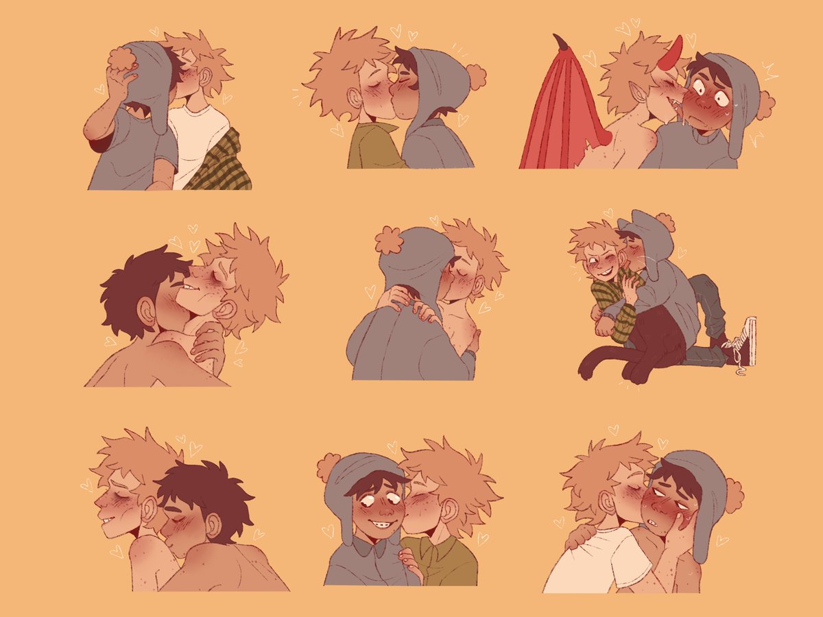 Here they are! A whole page of creek kissing, I need the practice cause drawing kissing is a pain in the ass 🚀☕️
#SouthPark #southparkfanart #SouthParkPostCovid #southparkart #tweekxcraig #TweekTweak #tweektweak #craigtucker #CraigTucker #spcreek #HappyPride2023