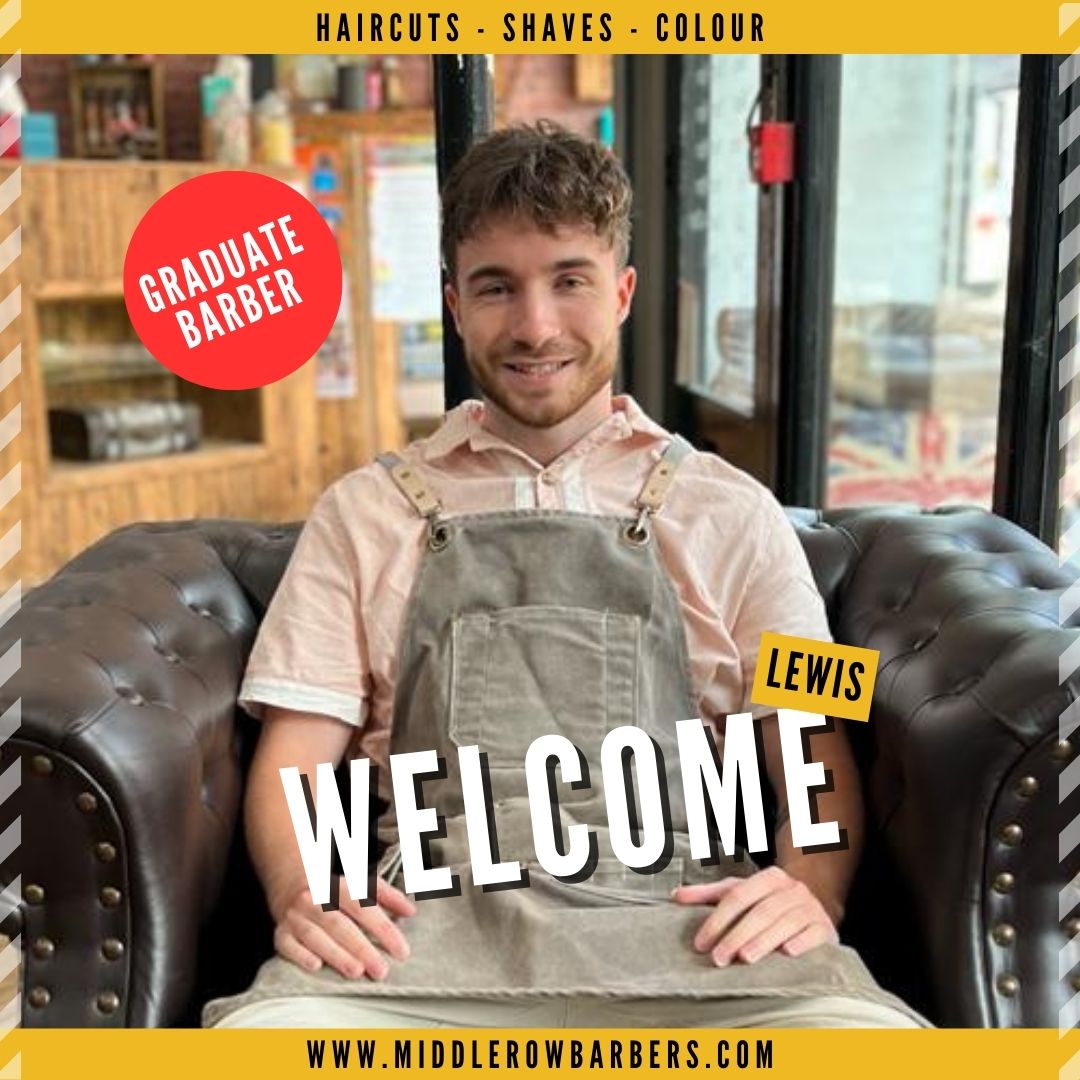 middlerowbarber's tweet photo. Introducing our newest addition to the @middlerowbarber team

We're thrilled to announce that Lewis has joined our ranks after graduating from the prestigious @LSBarbering 

📷 Limited 1 hr slots are available, so book online to secure your spot!
https://t.co/6VwYGiLHp9 https://t.co/dJ6S1MT5kt