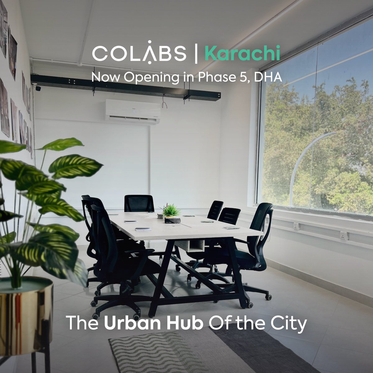 colabswork's tweet photo. COLABS is coming to Karachi! 🚀

From vibrant #coworking spaces for freelancers and startups, to fully serviced private #offices and #Enterprise Solutions for larger corporations.

Book a tour! 👇🏼
📞 0300 8496079
📩 sales@colabs.pk

#colabspk #coworking #pakistan #futureofwork https://t.co/6RejwB86Cz