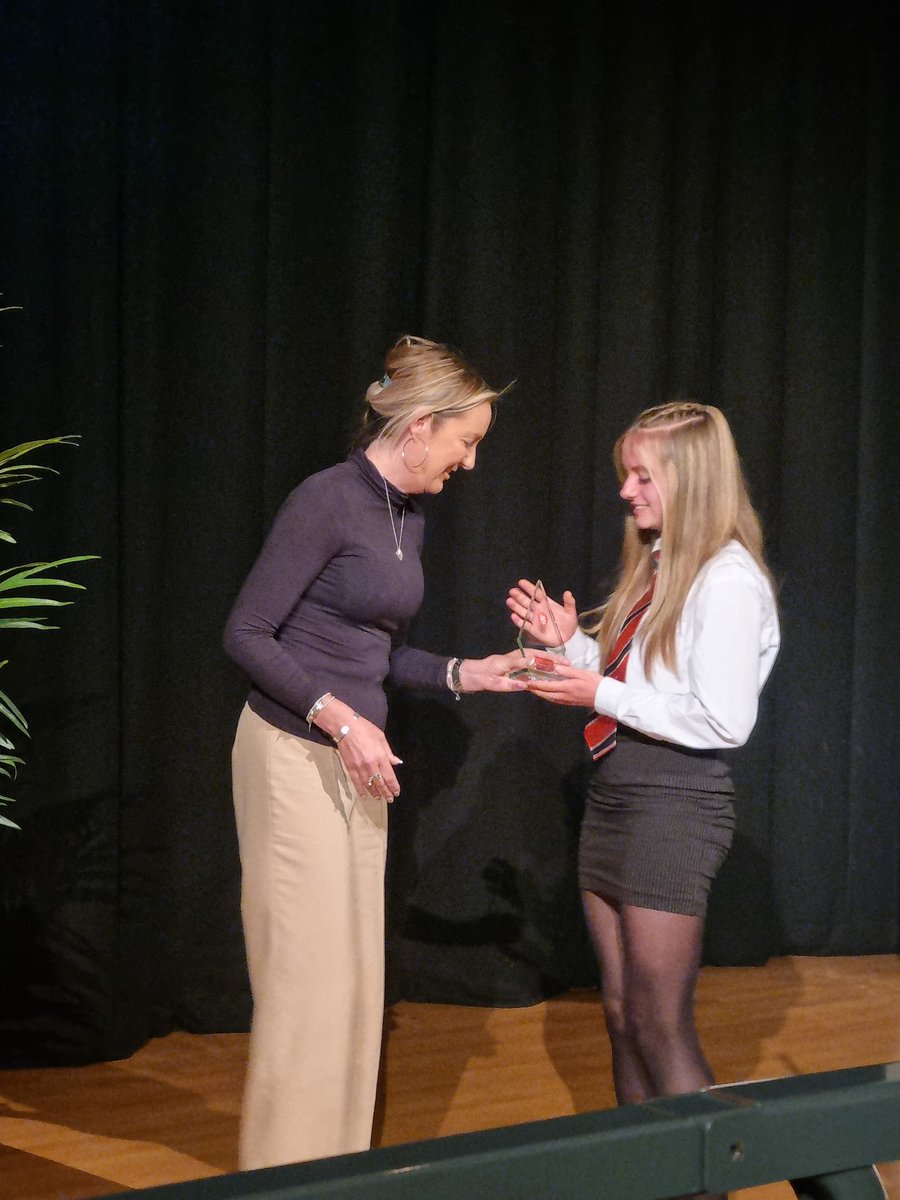 lizkemphoop's tweet photo. What a lovely evening with some amazingly talented pupils.  Congratulations to all who received an award. @CarleyE98096696 @ndeducation @StCyresSchool https://t.co/ZiTyvBVKFS