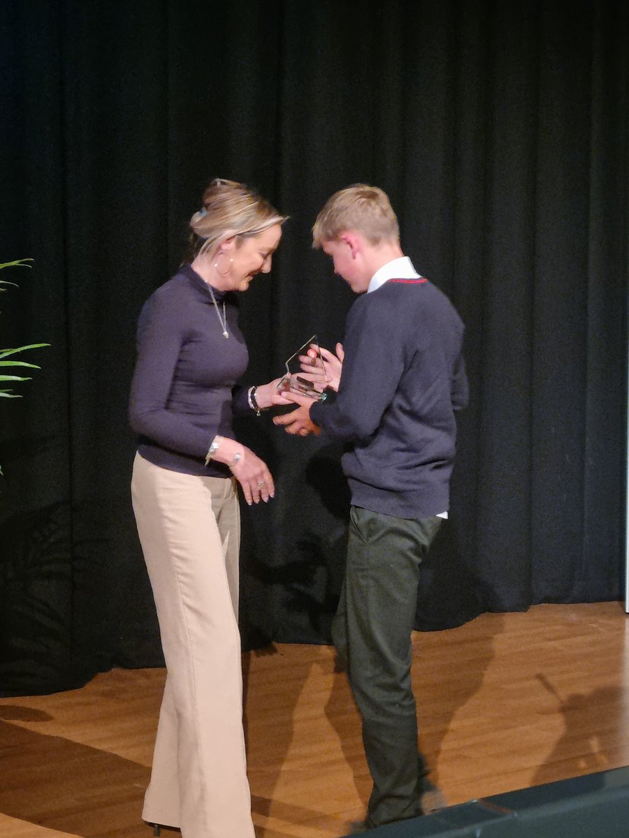 lizkemphoop's tweet photo. What a lovely evening with some amazingly talented pupils.  Congratulations to all who received an award. @CarleyE98096696 @ndeducation @StCyresSchool https://t.co/ZiTyvBVKFS