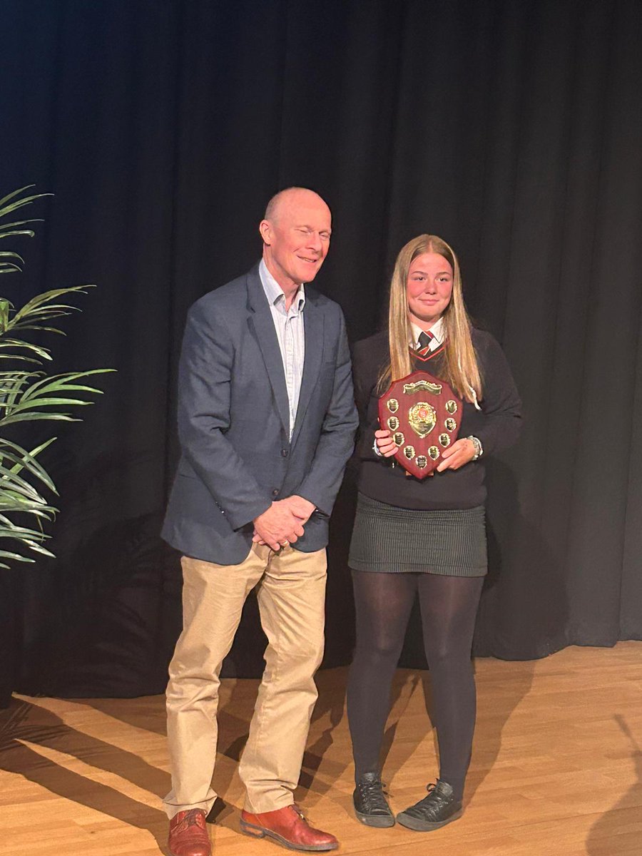 lizkemphoop's tweet photo. What a lovely evening with some amazingly talented pupils.  Congratulations to all who received an award. @CarleyE98096696 @ndeducation @StCyresSchool https://t.co/ZiTyvBVKFS