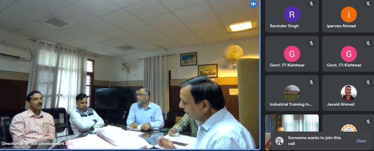 directorskilljk's tweet photo. Today on 04.07.2023 Director Skill Development J&amp;K chaired a meeting to review the status of infrastructure created as well as introductioh of couses in Hospitality sector in ITIs. https://t.co/491KHk2Vn7