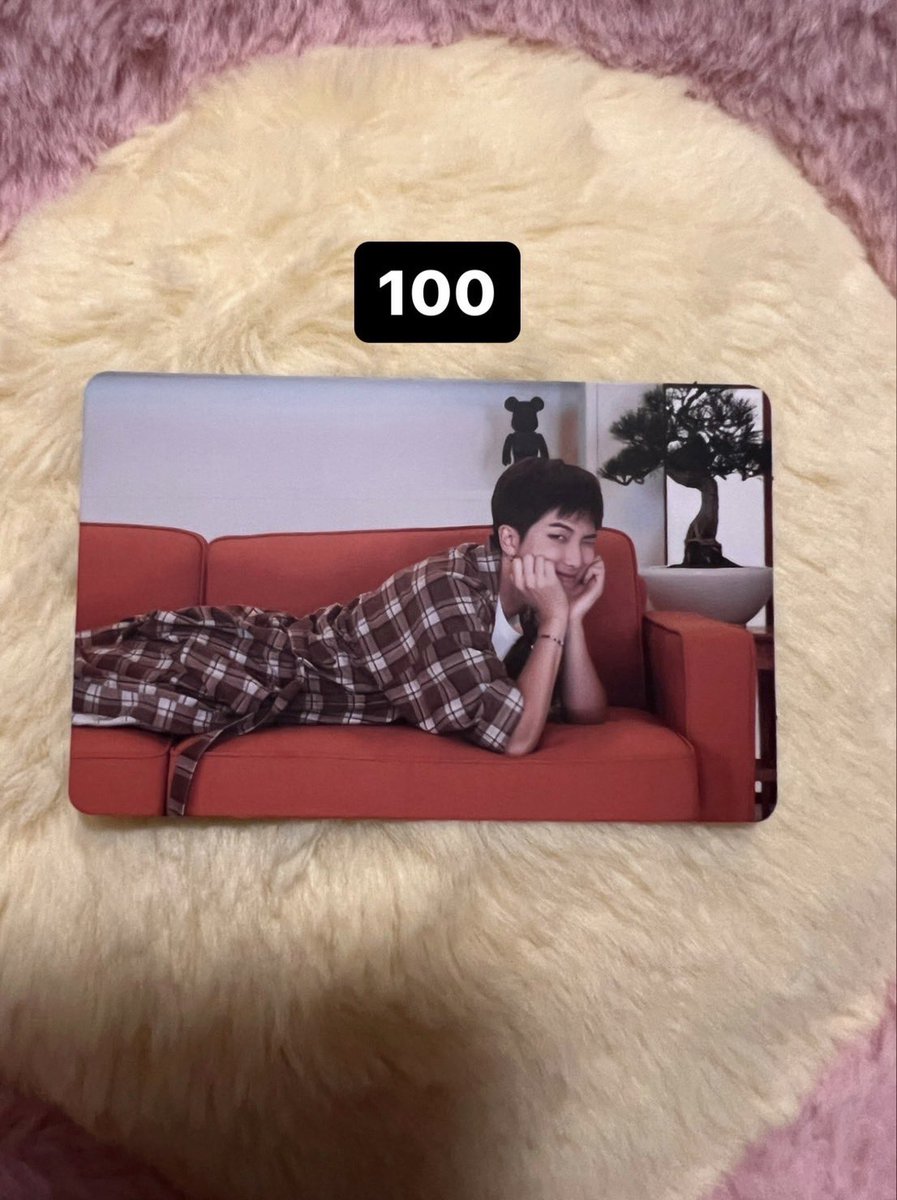 พร้อมส่ง 💜
BE โฟโต้การ์ด RM
100 บาท  (ไม่รวมส่ง) 
สนใจ dm มาได้ค่า
#ตลาดนัดบังทัน #ตลาดนัดรถไฟบังทัน #การ์ดบังทัน