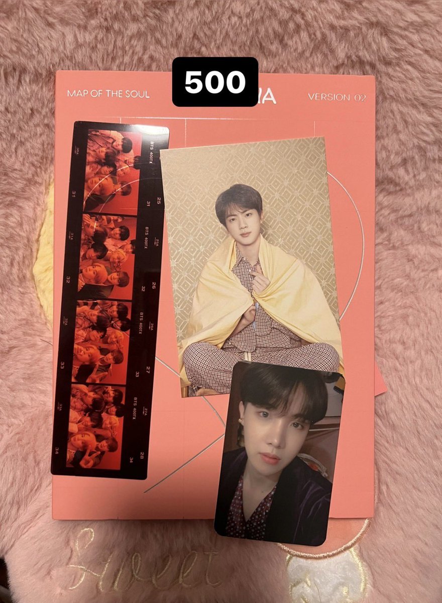 พร้อมส่ง 💜
MAP OF THE SOUL : PERSONA V2
500 บาท  (ไม่รวมส่ง) 
สนใจ dm มาได้ค่า
#ตลาดนัดบังทัน #ตลาดนัดรถไฟบังทัน #การ์ดบังทัน