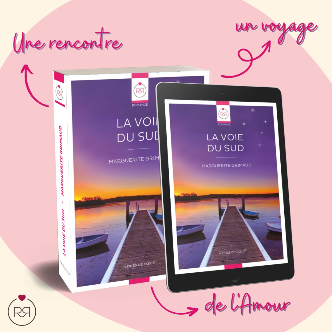 ReinesdeCoeur's tweet photo. [SORTIE]  La Voie du Sud de @Margrimaud ! Dans cette douce romance, des liens se tissent, des secrets se dévoilent et les sentiments surgissent là où on les attend le moins ❤️
📱Format ebook à 9,99€ 👉 https://t.co/bcvIe8bmL5
📘 Format papier à 19,90€ 👉 https://t.co/HO2tv4KOOL https://t.co/SZuTn4mXVX