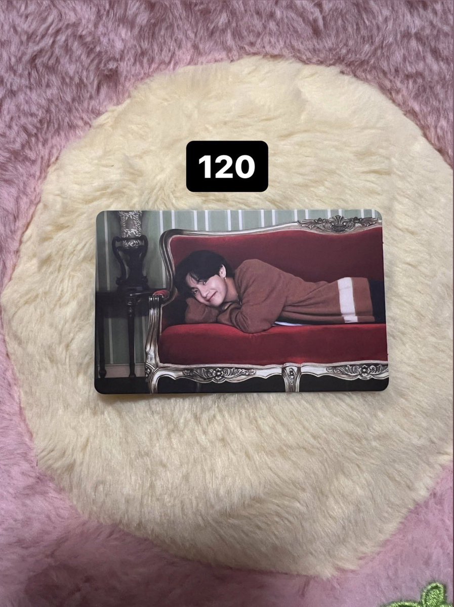 พร้อมส่ง 💜
BE โฟโต้การ์ด V
120 บาท  (ไม่รวมส่ง) 
สนใจ dm มาได้ค่า
#ตลาดนัดบังทัน #ตลาดนัดรถไฟบังทัน #การ์ดบังทัน