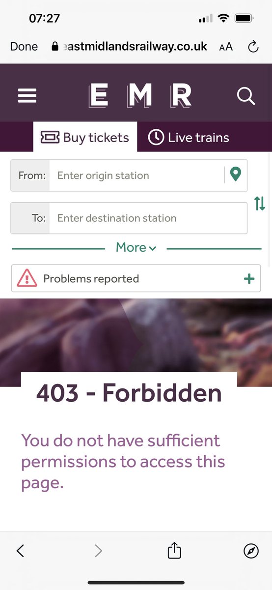 elisemcdade's tweet photo. @EastMidRailway Is there an issue with the link? https://t.co/8Y9Jmd48BH