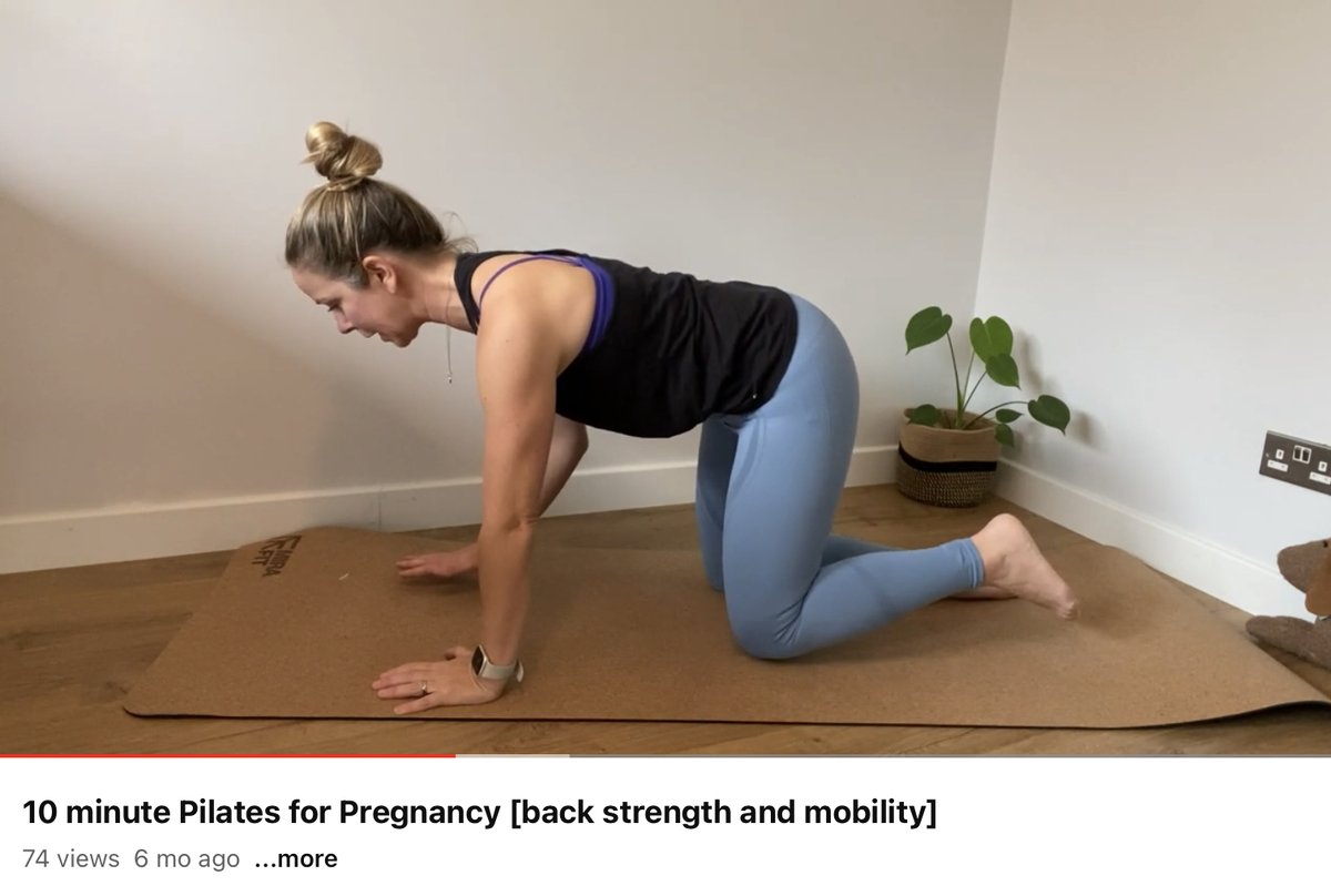[Fit School Prenatal] 10 Minute Prenatal Pilates for Back Pain - mailchi.mp/a5732db13b24/p…