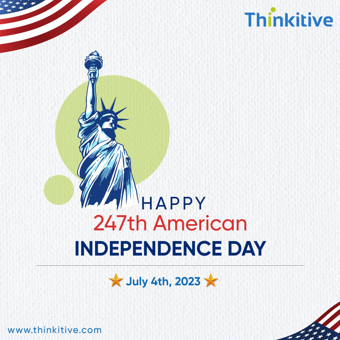 thinkitive2015's tweet photo. #Thinkitive wishes all our Business Clients, Partners and Colleagues of the USA a very Happy Independence Day!
#USAIndependenceDay

#thinkheads #IndependenceDay #USA #Freedom #4thofJuly https://t.co/MMzY9Nv7vH