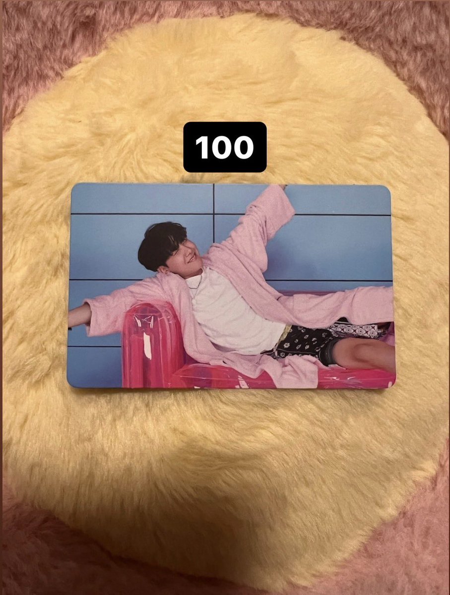 พร้อมส่ง 💜
BE โฟโต้การ์ด Jhope
100 บาท  (ไม่รวมส่ง) 
สนใจ dm มาได้ค่า
#ตลาดนัดบังทัน #ตลาดนัดรถไฟบังทัน #การ์ดบังทัน