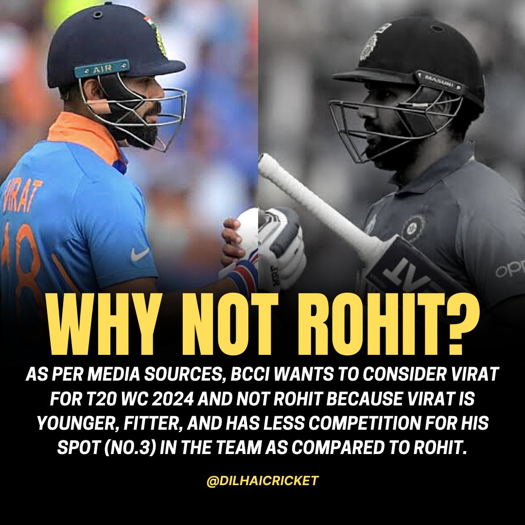 What do you think? #Cricket #ViratKohli #RohitSharma #indiancricket #BCCI #IndianCricketTeam