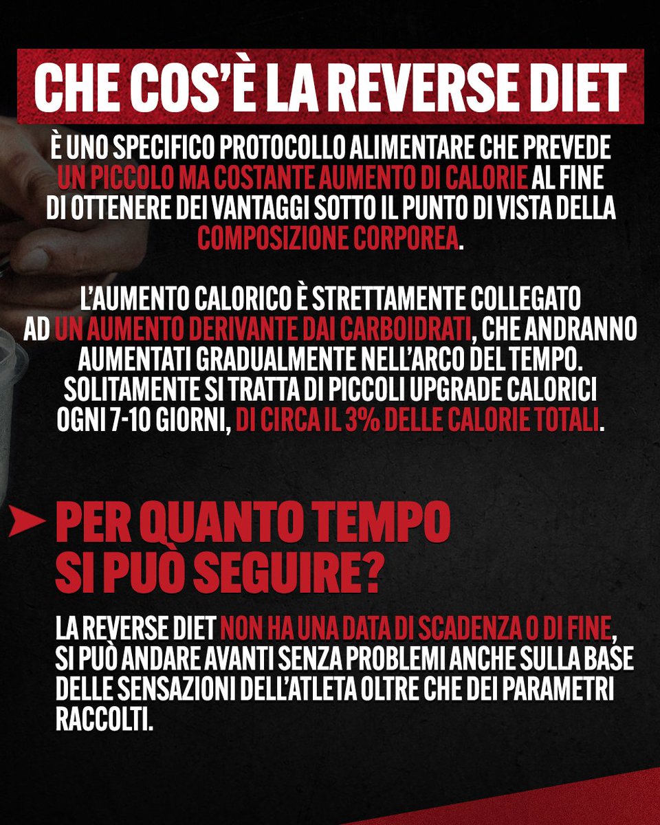 DLGYM_Official_'s tweet photo. LA REVERSE DIET

Visita il link https://t.co/GL1GVdAVwE per avere tutte le informazioni sui nostri pacchetti di coaching

#dlnutrition #dlgym #dlsquad #nutrizione #fitness #gym #bodybuilding #training #gymlife #allenamento #alimentazione #livecoaching #onlinecoaching #reversediet https://t.co/bNH1N29DrE