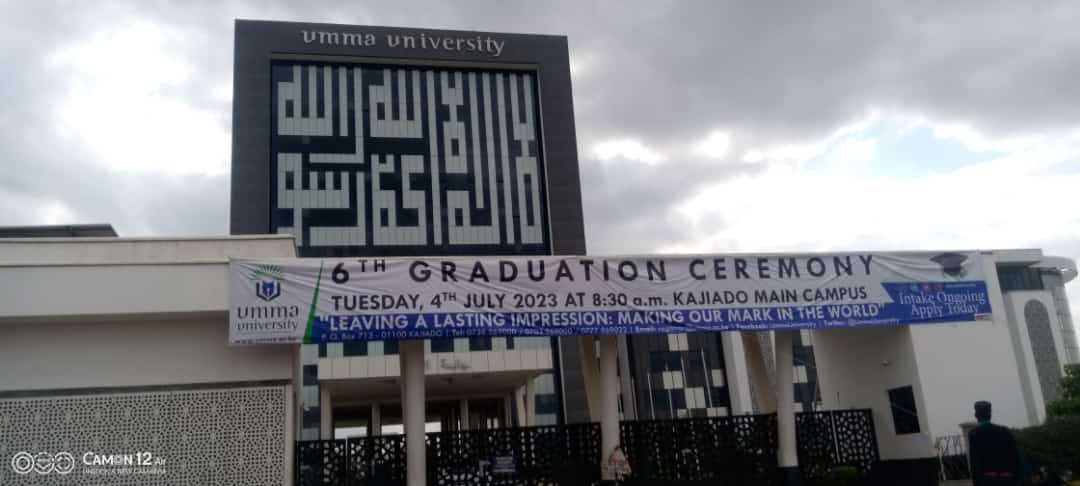 Umma University 6th graduation 
#UMMAUNIGRADUATION2023 
#IkoscholarshipKE #ikointerestfreestudyloan