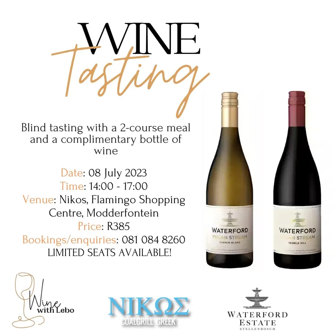 WinewithLebo's tweet photo. Only 5 seats left, you can still get yours & join us for an amazing wine experience. β€οΈπ·
#WinewithLebo https://t.co/eMrPBwkG2h