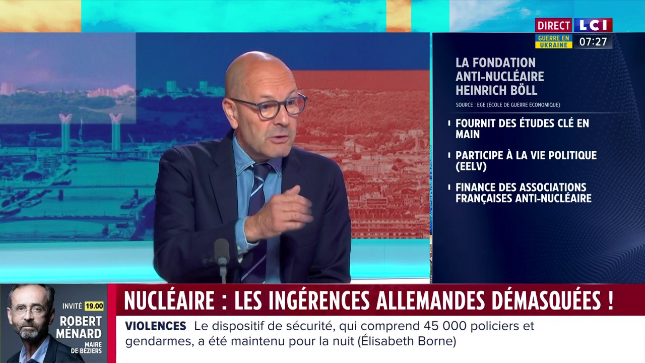 La Matinale LCI on Twitter: "Le dernier rapport de l'Ecole de Guerre  Economique est en train de remuer les relations franco-allemandes... Il  évoque l'ingérence des fondations politiques allemandes et le sabotage de