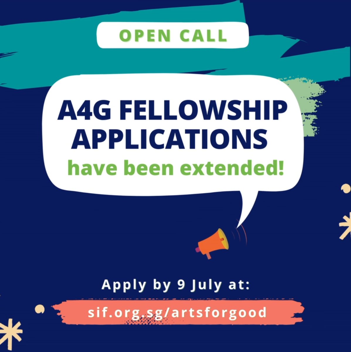 If you are passionate about using the power of arts and culture to make a positive impact in communities, this is your chance to be a part of an incredible fellowship program that promotes social change through creative expression.
Read more: sif.org.sg/artsforgood