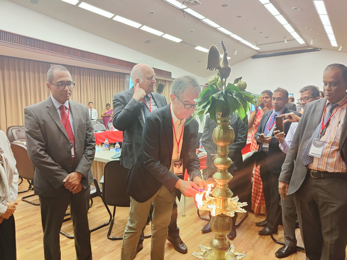 transmed2022's tweet photo. Ready, set, go!
The inaugural session of our Kick-off meeting at National #Blood Transfusion Service of #SriLanka commenced with the lighting of the Ceremonial Lamp by the consortium members.
#TRANSMED #erasmusplus #erasmusplusproject #transfusionmedicine @EUErasmusPlus https://t.co/3lKYps0lLL