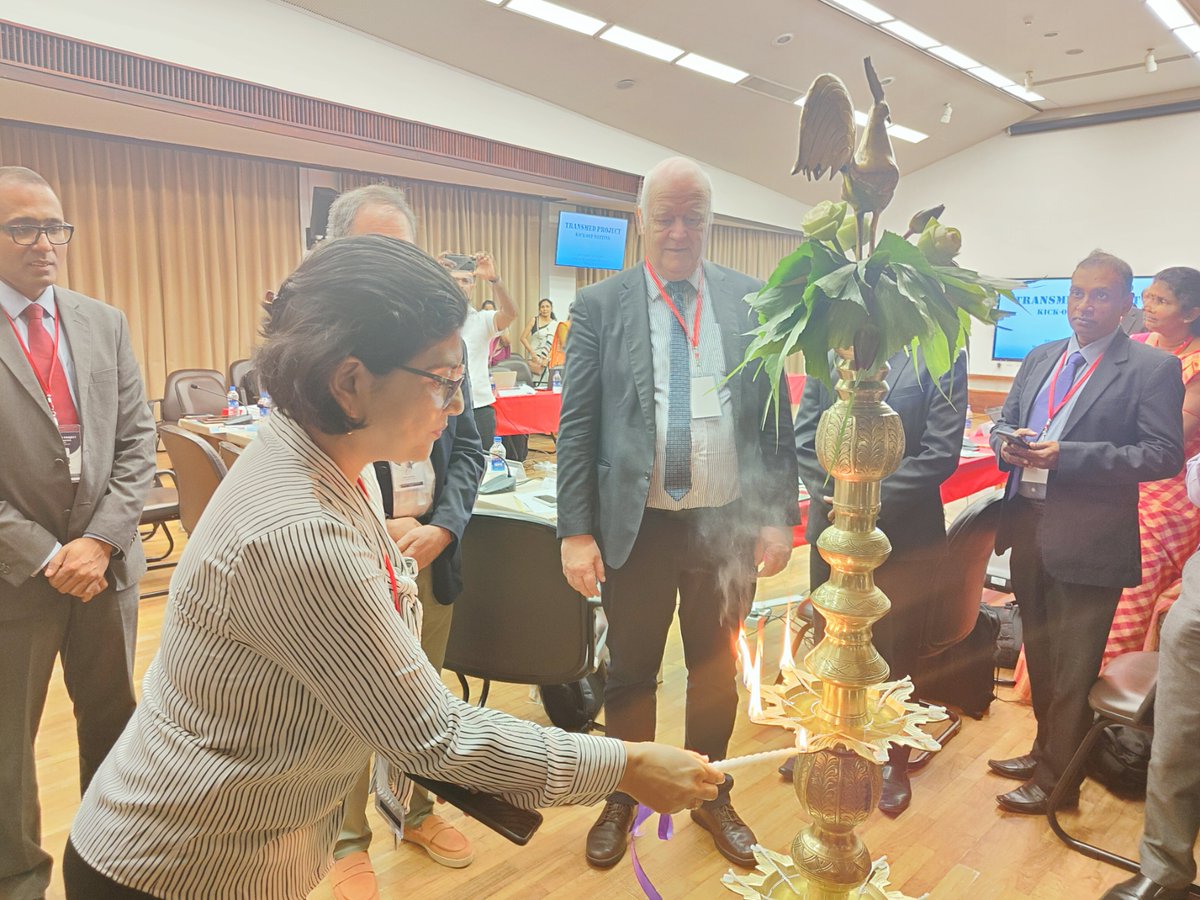 transmed2022's tweet photo. Ready, set, go!
The inaugural session of our Kick-off meeting at National #Blood Transfusion Service of #SriLanka commenced with the lighting of the Ceremonial Lamp by the consortium members.
#TRANSMED #erasmusplus #erasmusplusproject #transfusionmedicine @EUErasmusPlus https://t.co/3lKYps0lLL
