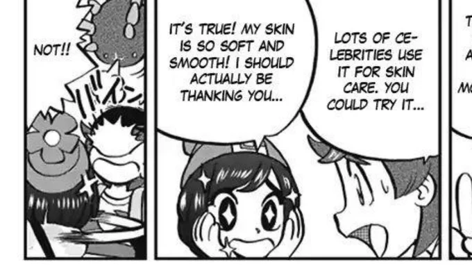 sun being such a nice boy giving moon free lotion 