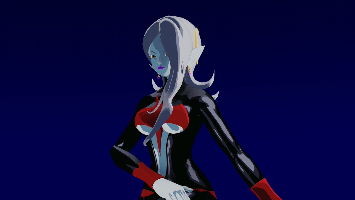 DBZChronicles's tweet photo. Made Towa in Blender who is voiced by @Coolartist1110 in Dragon Ball Chronicles...which is not dead...yet... https://t.co/Sf92ySKW1j
