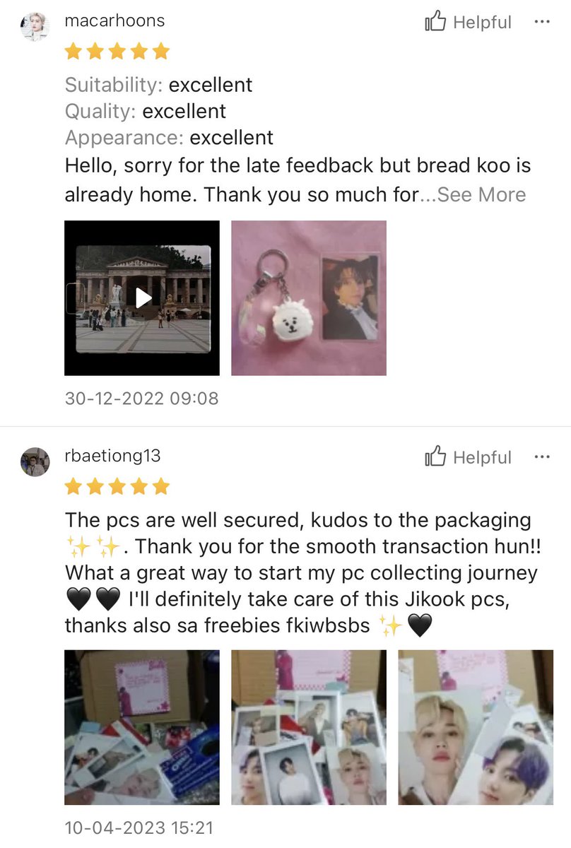 JustRandomItems's tweet image. Feedbacks/Reviews