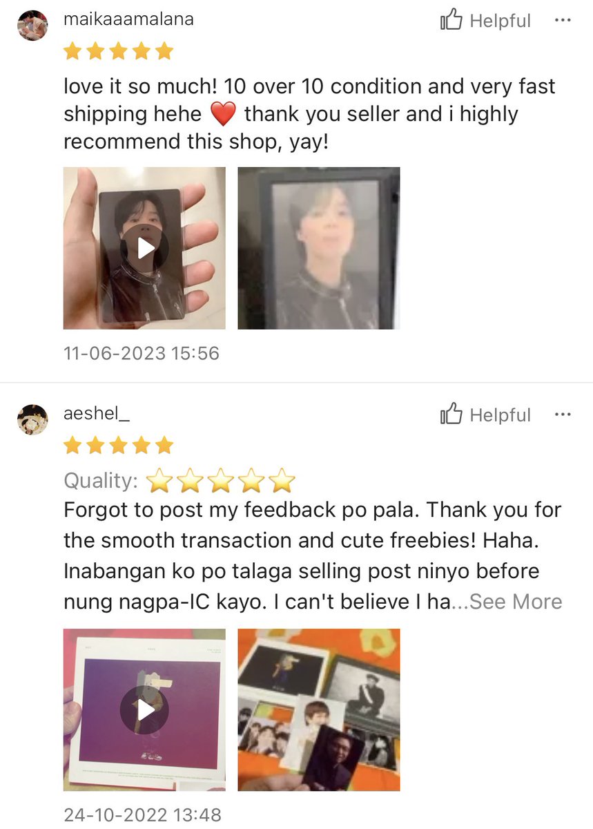 JustRandomItems's tweet image. Feedbacks/Reviews