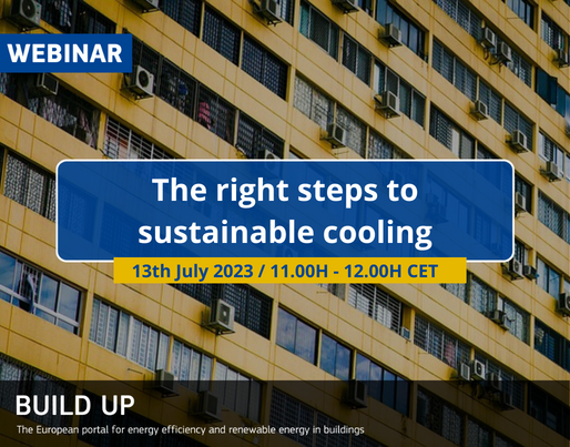 ⌛The #webinar "The right steps to sustainable #cooling" is next week!

🖥 This session will show the #research advances of the #ResCool project about the #climateadaptation interventions that are required to be prepared for a hotter world 🌏

Register 👉build-up.ec.europa.eu/en/news-and-ev…