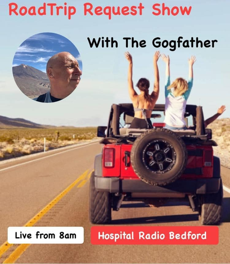 8am for The RoadTrip Request Show with the Gogfather listen in and request a tune for someone you know Ask Alexa to load/play Hospital Radio Bedford Hospital Radio Bedford are in need of VOLUNTEERS 18 plus no experience needed, except for a love of music why not give it a go?