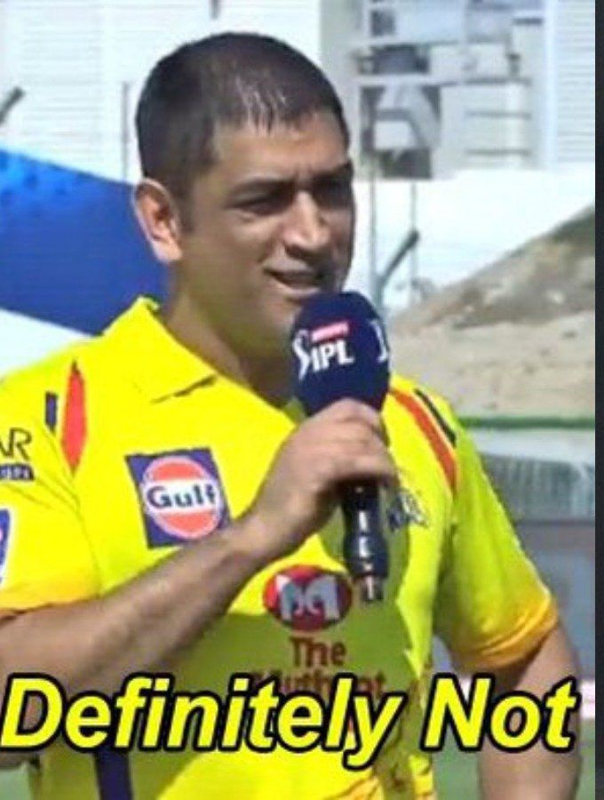 gufran_one's tweet photo. @benstokes38 Best use of "definitely not" after MSD https://t.co/YgnlP60N2j