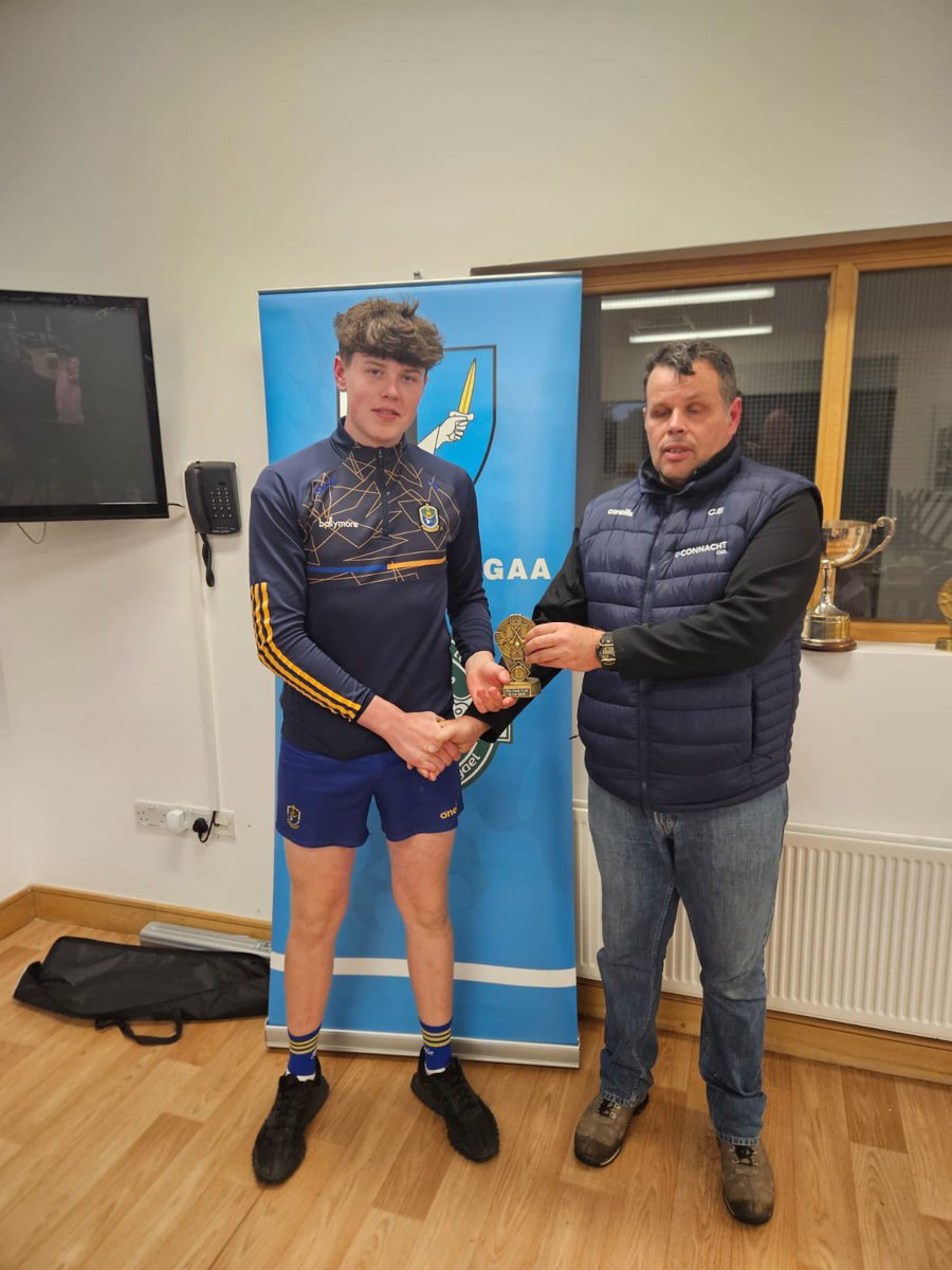 Well done to Euan Murray Runner up in the Connacht U16 Puc Fada Finals <a href="/RoscommonGAA/">Roscommon GAA</a>