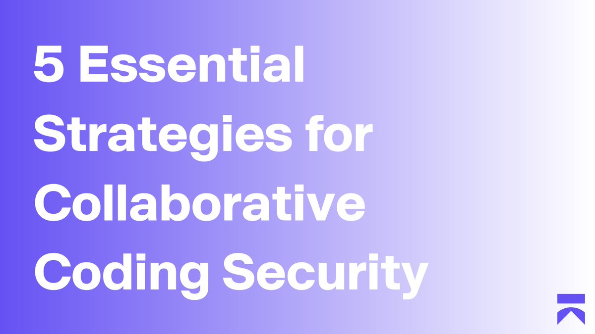 AikidoSecurity's tweet image. Collaborative coding is the fabric that weaves teams together, but it also introduces security risks 🚪🪲

In this thread, we&apos;ll explore 5 key strategies to ensure secure coding 🛡

Let&apos;s dive in! 🧵👇

#softwaresecurity #DevSecOps #SecureCode