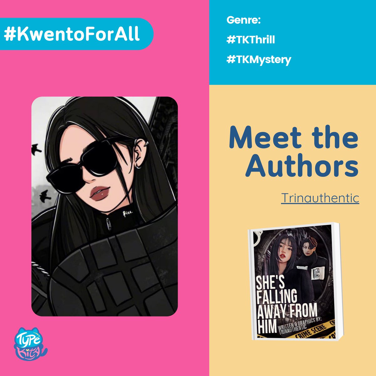 TypeKitaPH's tweet photo. TypeKitaPH is a sparking community of passionate writers who spin tales, share lessons of love, life, and in-betweens. 

They go beyond cosmic thrills to inspire one another through their craft. 

Use the hashtag #KwentoForAll to get your stories featured 👀

#TypeKitaPH https://t.co/XReMPxhAqG