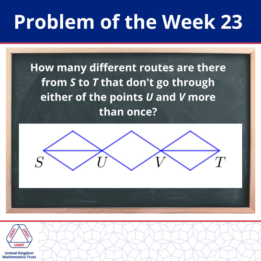 Problem of the Week 23!

Please do not comment the solution so others can have a go at working it out too. Instead, like this post if you think you have the correct answer!

The solution will be posted in the comments on Thursday at 4pm.

Happy solving!

#Problem #UKMT #Maths