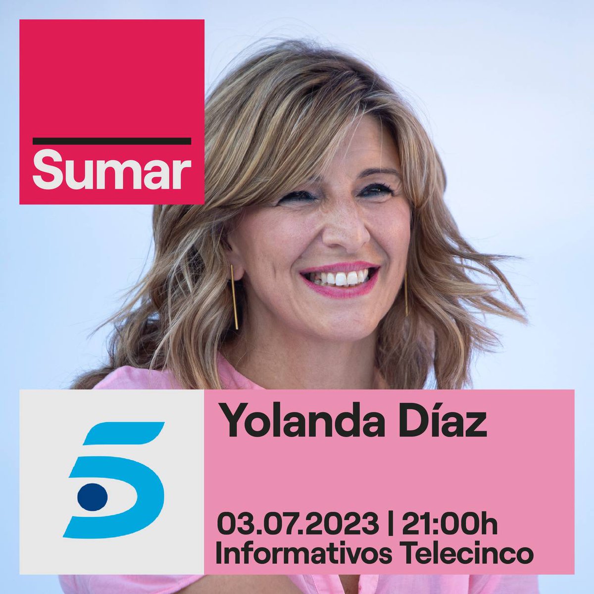 SBenComuPodem's tweet photo. Et portem 3️⃣ titulars de l'entrevista a T5👇

💼"Feijóo tiene que aclarar qué quiere hacer con la reforma laboral. Y yo estoy dispuesta a debatir con él para que conozcamos su proyecto de país. Lo tengo claro: quiero seguir avanzando con más derechos para los y las trabajadoras." https://t.co/3AjLHbRAqf