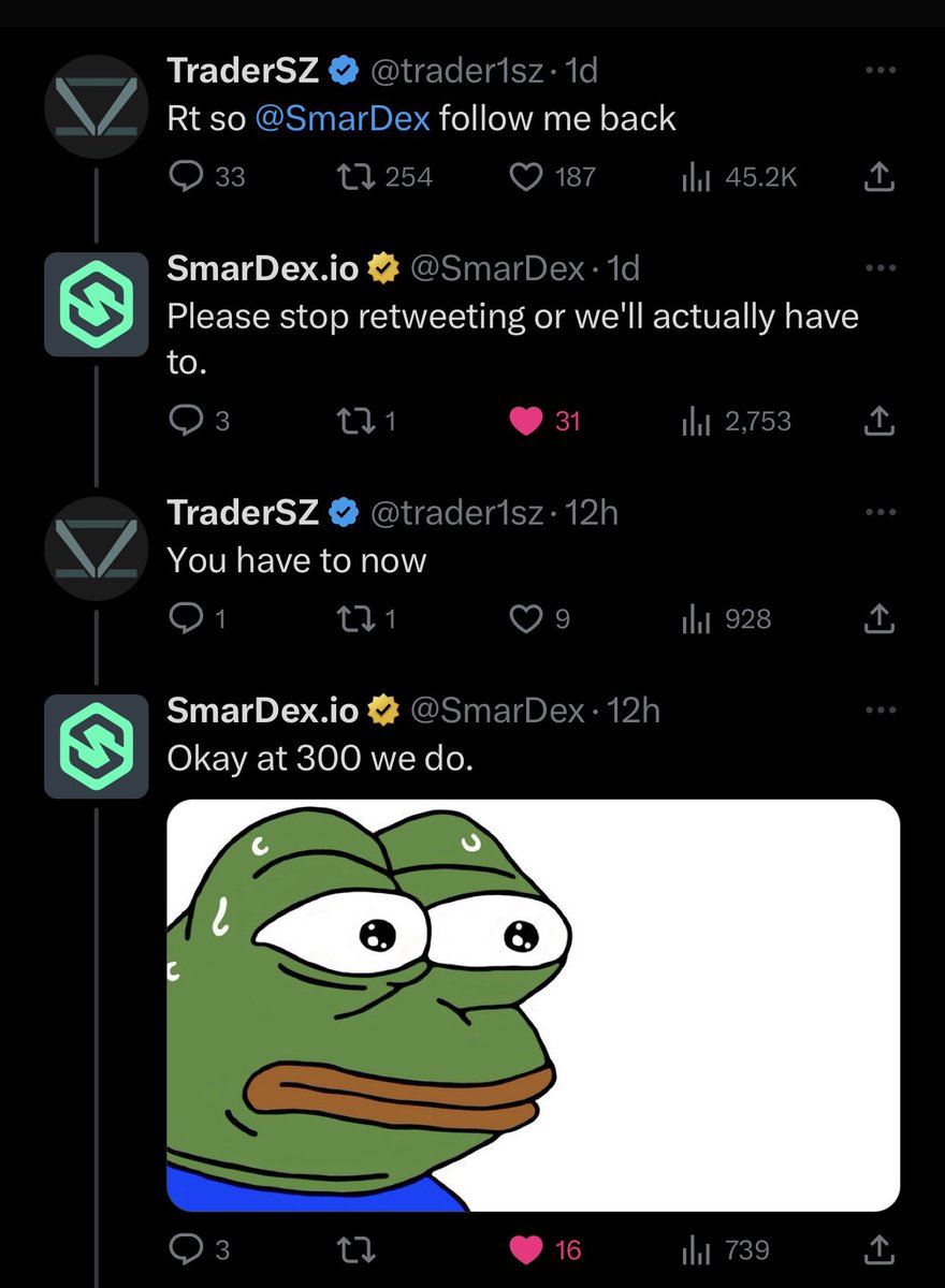 trader1sz's tweet photo. GM…just need 46 more rts. Let’s make it happen 🤝 https://t.co/oPRY4WCYR6
