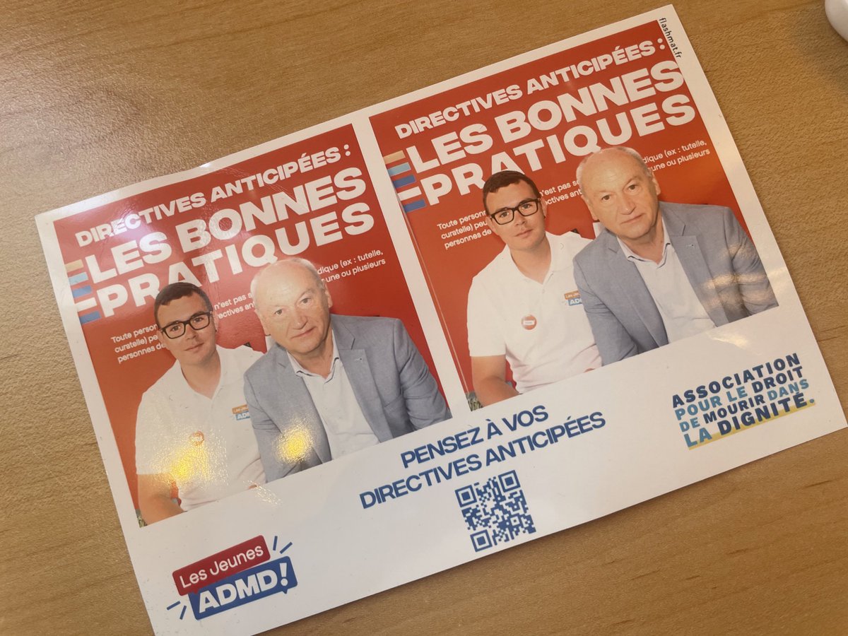 Quel plaisir de retrouver hier mon camarade ami @MichelNeveu6 élu municipal de @Laval_la_Ville et délégué de @admd_53 #ProChoix #ADMDTour23 #LibreChoix #Laval