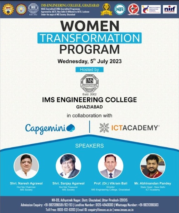 Inaugural Ceremony of the ICT Academy - Capgemini CSR Training Program
imsec.ac.in/computer-scien…
#imsec143 #engineering #college #aktu #btech #campus #admissionopen #AICTE #mca #mba #mbaadmission #placement #aktu_india #Capgemini