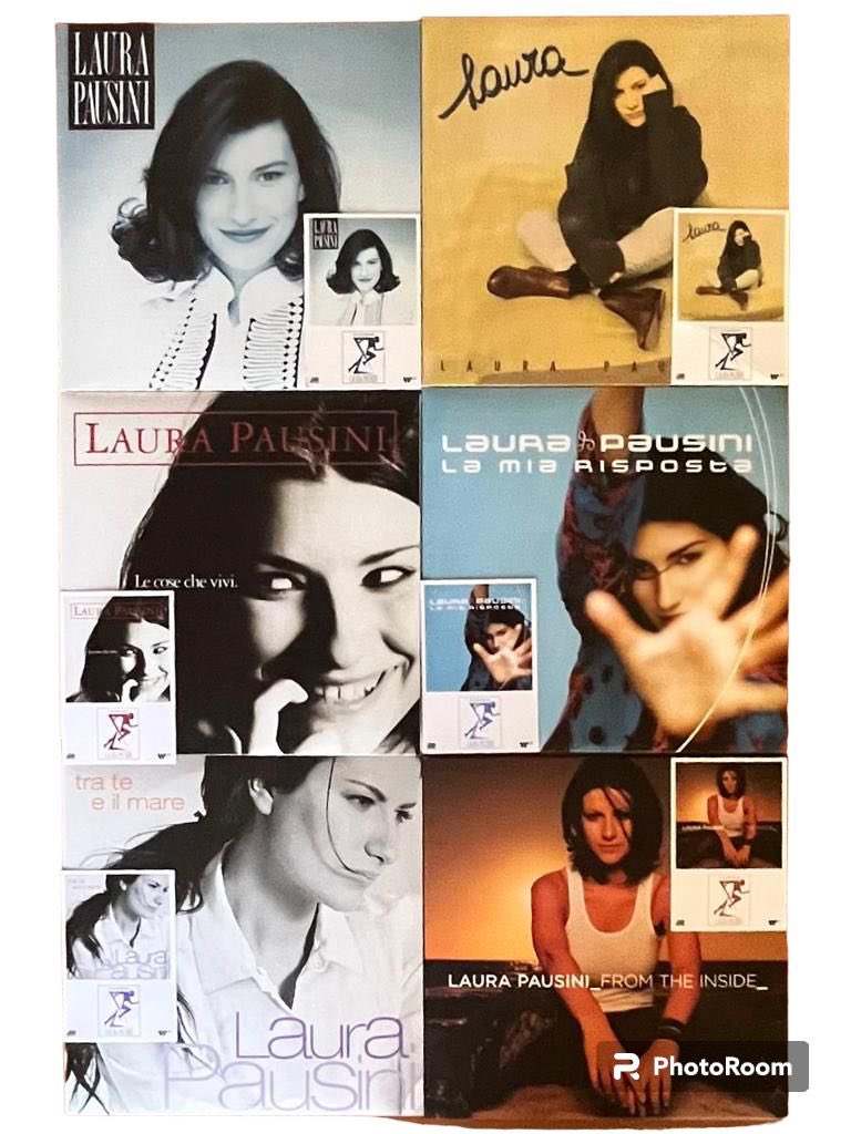 G_Ippoliotti's tweet photo. @LauraPausini collezione vinili #laura30 ❤️❤️ 

Un tuffo nel passato che sa di quotidiano, di ricordi incancellabili 

Grazie di esserci stata sempre e ai prossimi 30anni insieme ❤️ https://t.co/KW329eLT6u
