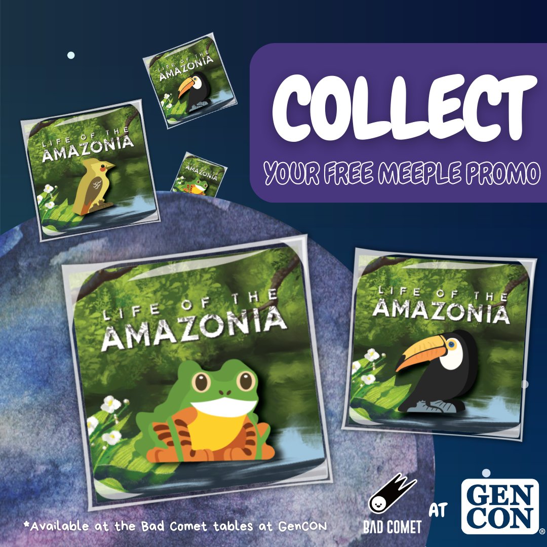 Set to attend #GenCon2023? Remember to visit our tables to collect a free promo! Also, GenCon Events are still open so secure your seat to demo one of our titles today! gencon.com/events?host=Ba…