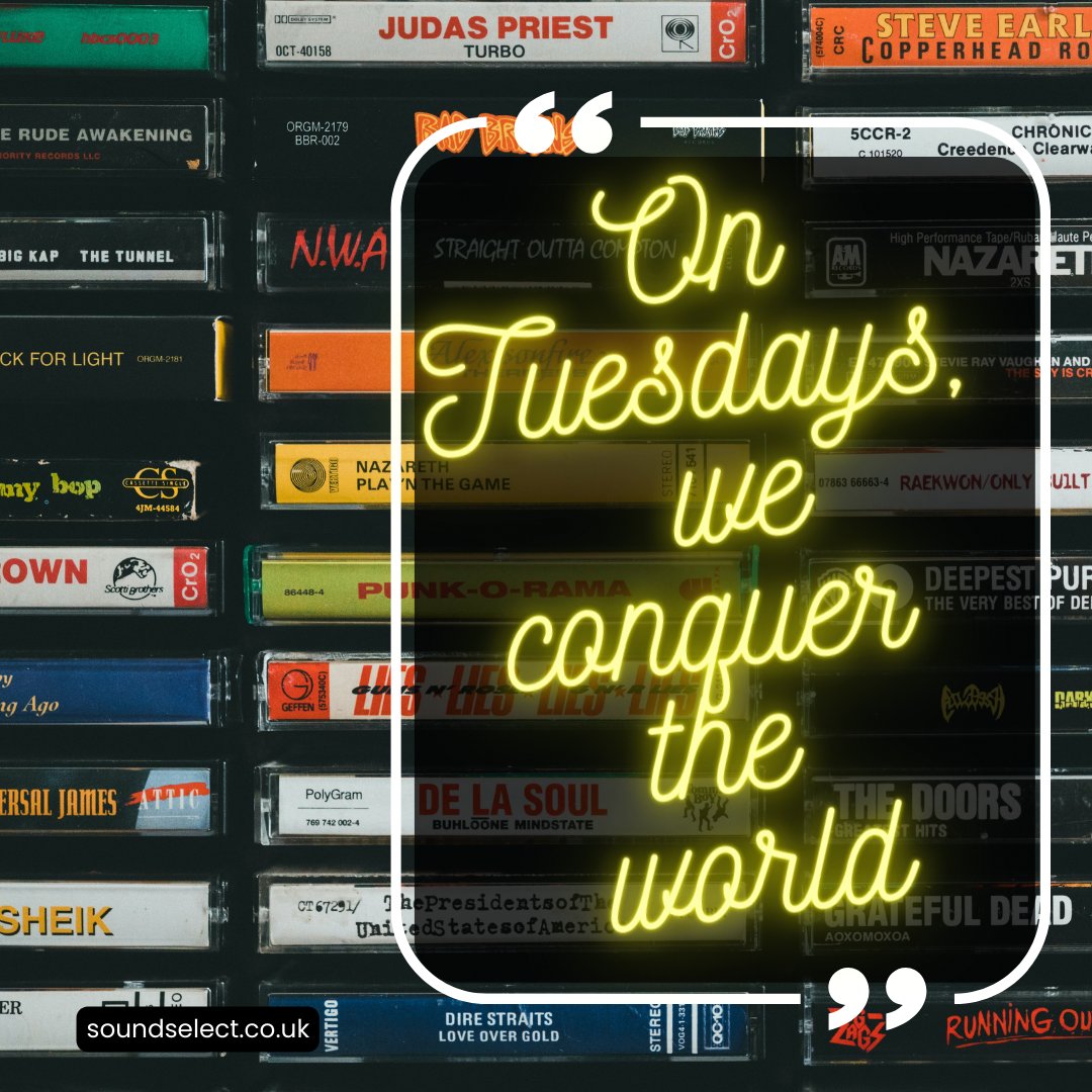 5ound5elect's tweet photo. What are you going to do with your Tuesday?

#Tuesdaymotivations https://t.co/d1Y6aUfqQJ