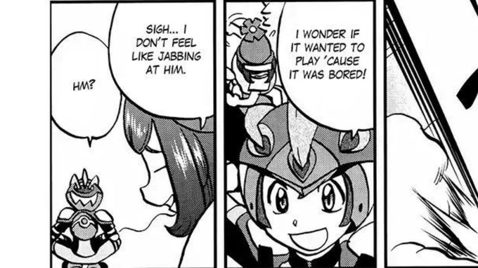 he's already rubbing off on her 