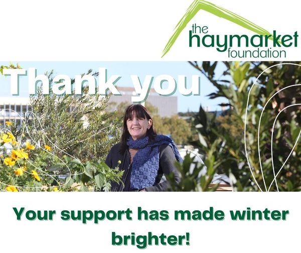 THANK you! Our generous community has helped us out - by raising a huge $49,000 to support people experiencing #homelessness in #Sydney