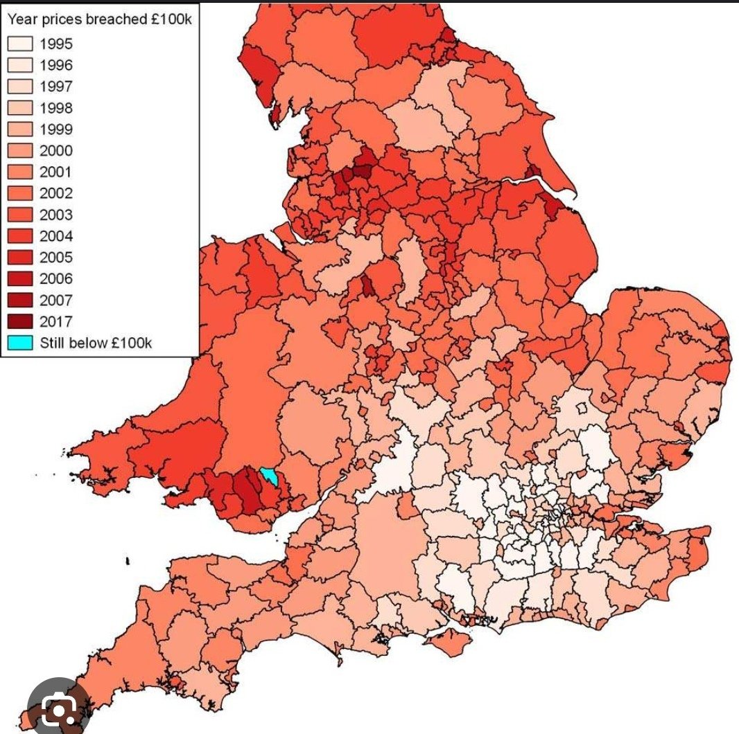 And in case anyone needs convincing of the link, here's a map of homeless rates across the country (left) and house prices (right). See a pattern?