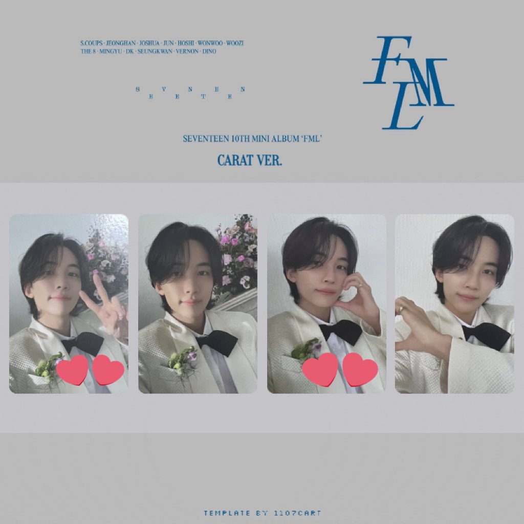 hanniekura's tweet photo. 💭 wtt / want to trade

SEVENTEEN FML Carat ver Carver

Have: Wonwoo, Mingyu, DK (all in pict) 

Want: PRIO Jeonghan yang ditandaiin (in pict)

📍Jakarta, INA Only

Kalau lewat tolong bantu retweett thank youu ~ 🫶 https://t.co/bqsY7cspXM